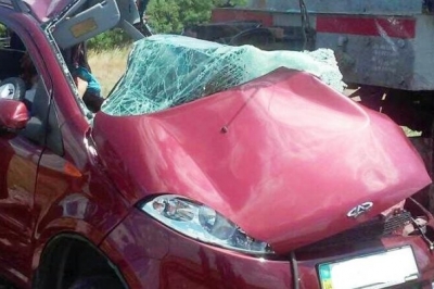 У Мелітопольському районі потяг зіткнувся із легковиком