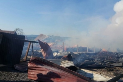 пожежа на турбазі в Закарпатській області
