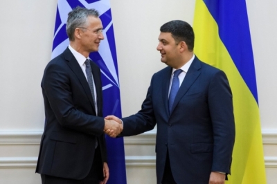 Володомир Гройсман і Єнс Столтенберг