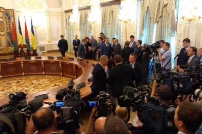 Зустріч Порошенка та Лукашенка