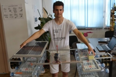 робот, що збиратиме річкове сміття 