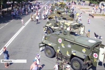 День ВДВ, техніка