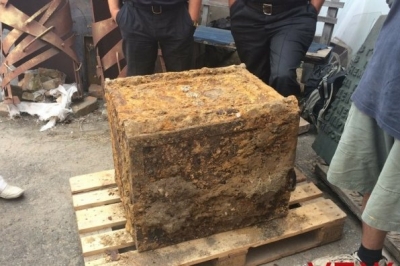 У Вінниці знайшли німецький сейф часів Другої світової війни