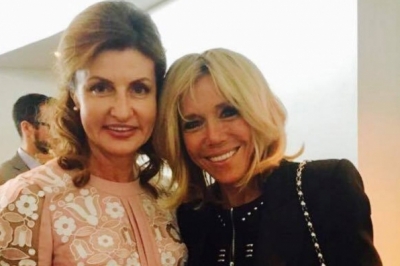 Марина Порошенко та Бріжит Макрон