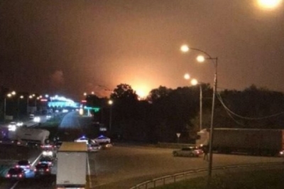 Пожежа на складі боєприпасів на Вінниччині