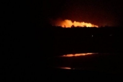 Пожежа на складі боєприпасів на Вінниччині