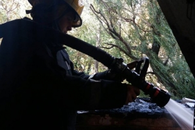 Пожежа у Києві