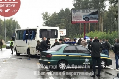 ДТП з нацгвардійцями під Києвом