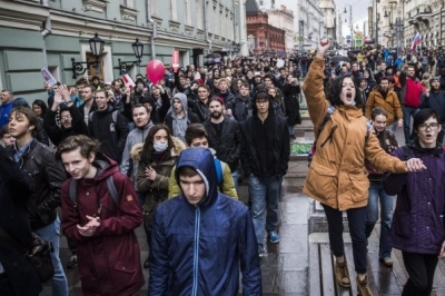 протест росія