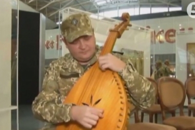 Бандурист в "Борисполі"