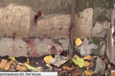Кам'янське, обвал ганку