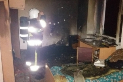 Пожежа в гуртожитку Кам'янця-Подільського