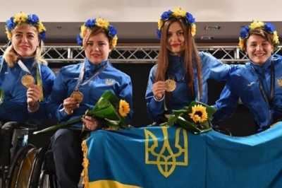 Українські паралімпійці-фехтувальники