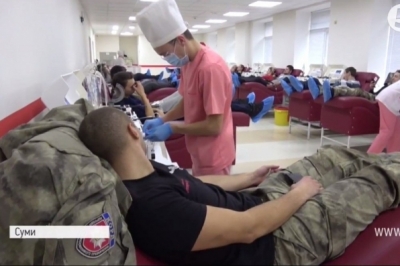 Бійці КОРД здали кров для онкохворих дітей