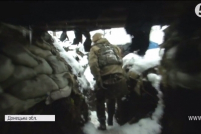 Знімальна група "5 каналу" біля Авдіївки потрапила під обстріл