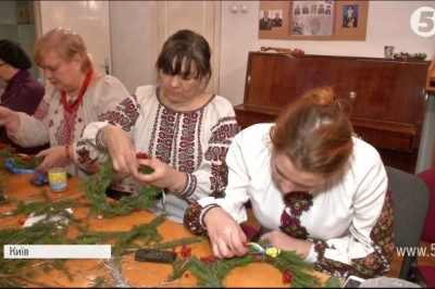 різдвяні віночки для Небесної Сотні