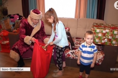 Святий Миколай для дітей бійців АТО