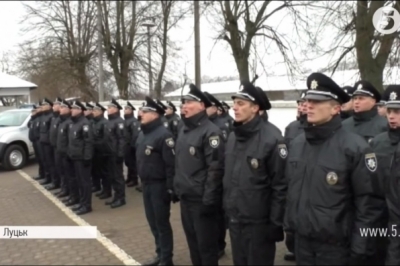 Новоспечені патрульні Луцька