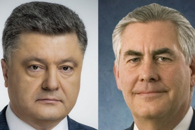 Порошенко та Тіллерсон