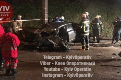 У Києві зіткнулися Mercedes та Audi