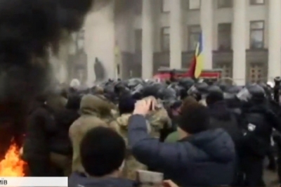 Штовханина під ВР 16.01.18