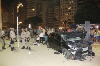 Наїзд на пляжі Копакабана