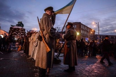 Реконструкція бою на заводі "Арсенал"
