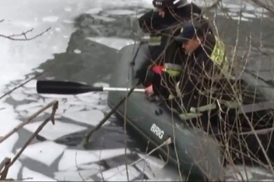 Діти провалились під лід, Львівщина