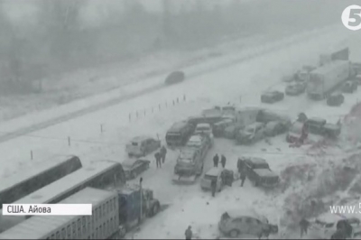 Аварія в американському штаті Айова