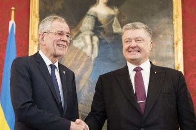 Порошенко та Ван дер Беллен