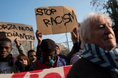 Мітинг проти расизму в Італії