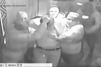 Затримання спецпризначенцями Саакашвілі в ресторані