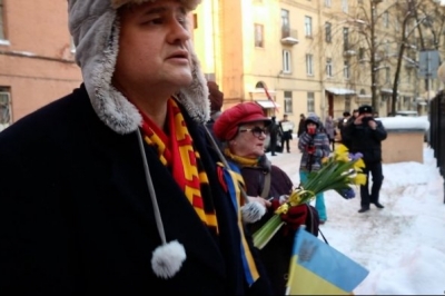 Вшанування Героїв Небесної Сотні у Петербурзі