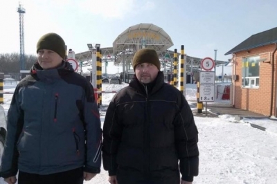 Звільнені Прикордонники Богдан Марцонь і Ігор Дзюбак