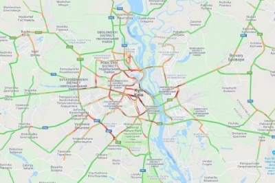 У Києві затори