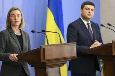 Федеріка Могеріні та Володимир Гройсман