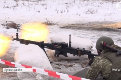 Змагання кулеметників на Луганщині