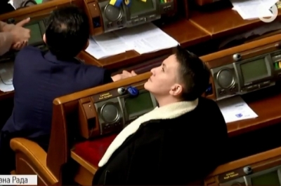 Надія Савченко у Раді