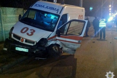 ДТП зі "швидкою" у Харкові