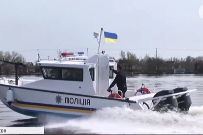 Патрульний катер на Херсонщині