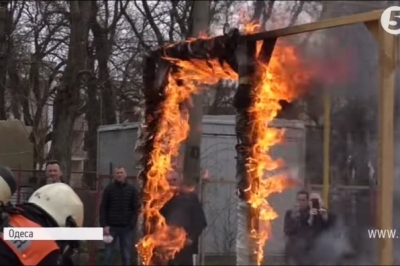 Протипожежні навчання в Одесі