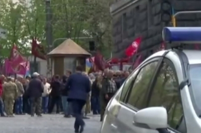 Акція "афганців" у Києві