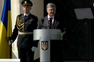 Порошенко на Софіївській площі