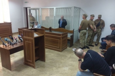 Володимир Рубан у залі суду