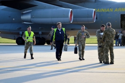 До України з Гренландії повернулися військові льотчики