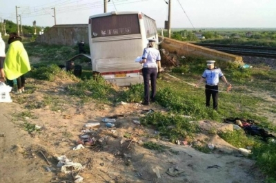 ДТП, автобус з українцями