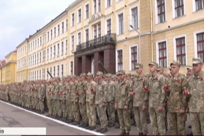 Курсанти академії ім. П. Сагайдачного
