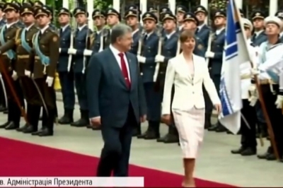 Петро Порошенко зустрівся з Керсті Кальюлайд 
