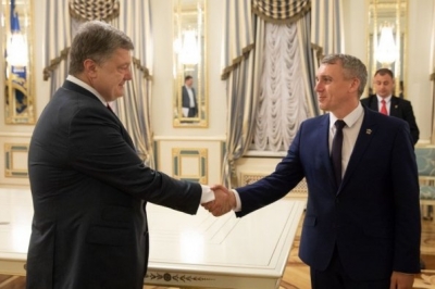 Петро Порошенко та Сума Чакрабарті