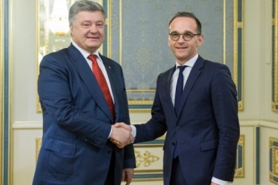 Петро Порошенко та Гайко Маас 